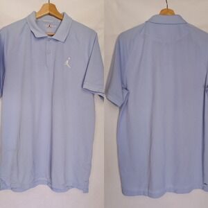Nike Air Jordan Dri-FIT Sport Golf Polo Royal Tint‎ Blue Large Men's DZ0540-425
